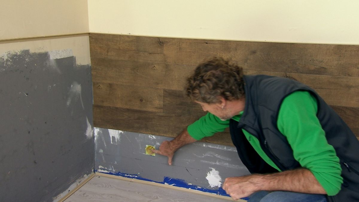 Revestimiento plástico de pared paso 8