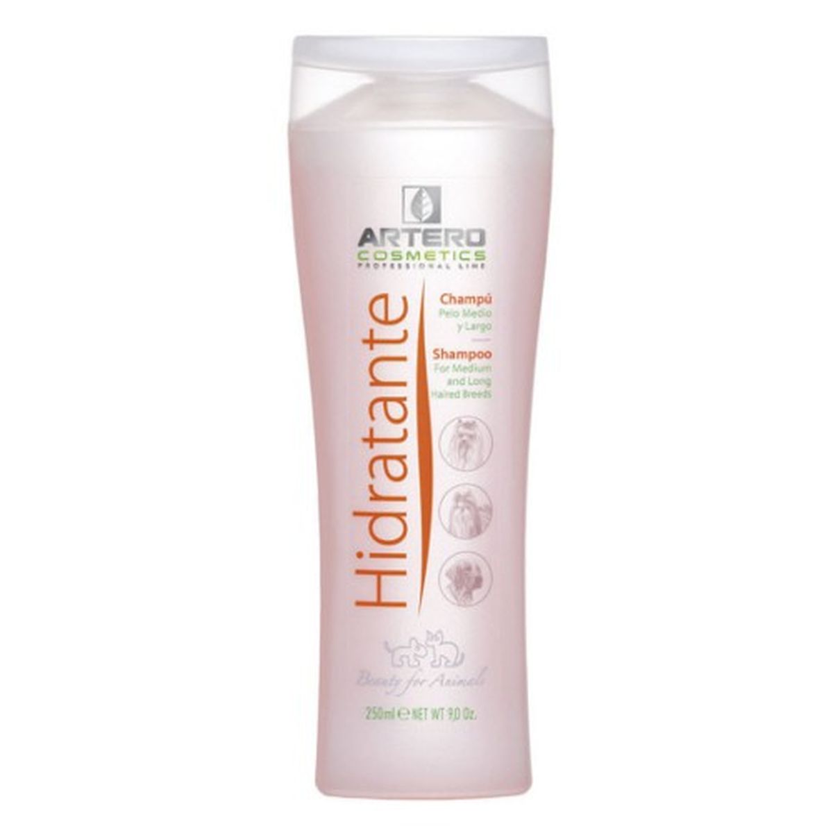 artero champu hidratante para perros gatos 250ml mta 5205