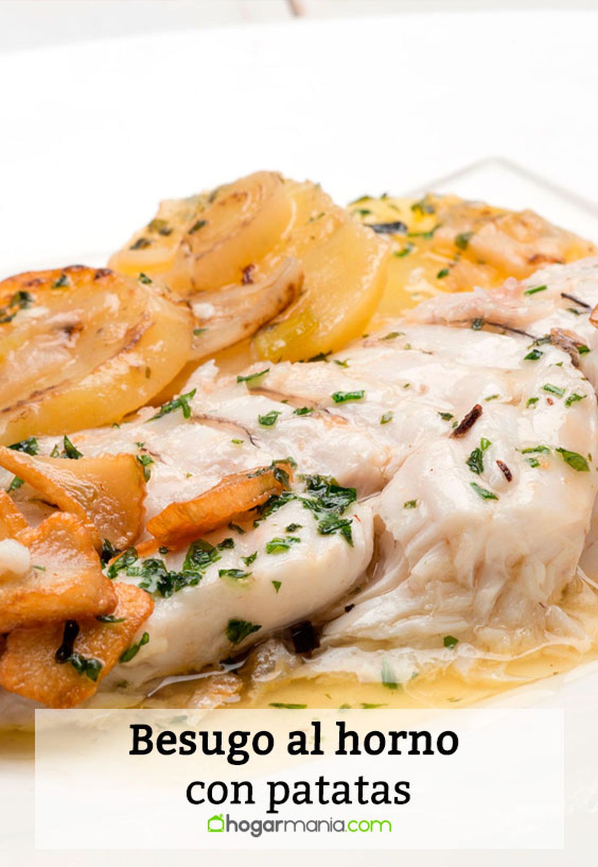 besugo horno patatas pin