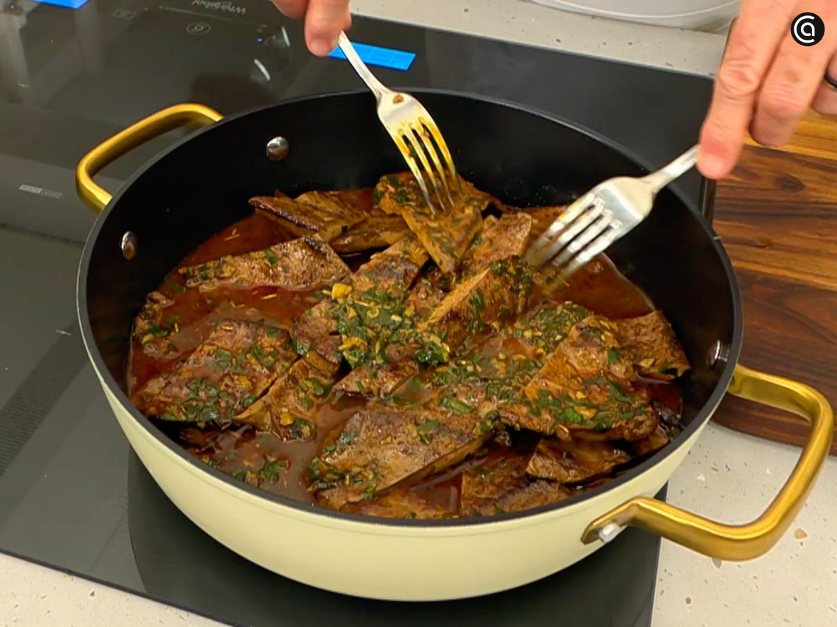 Calienta las carajacas hasta que el alcohol se evapore totalmente