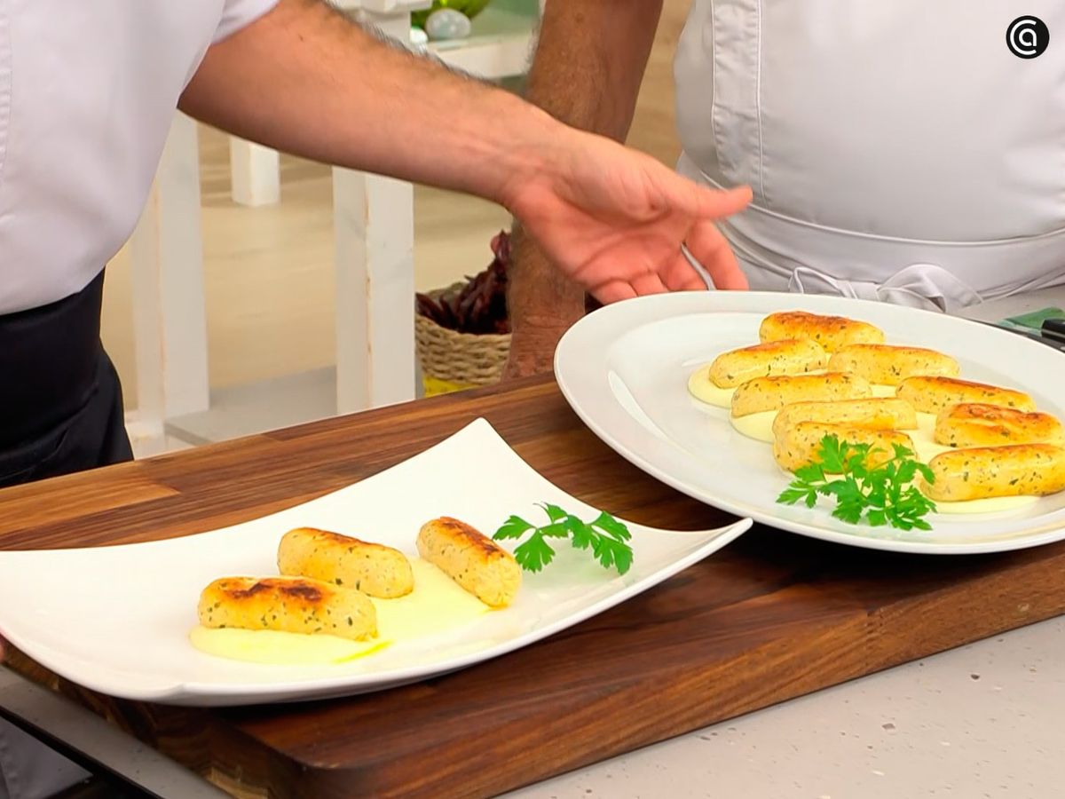 Decora con una hoja de perejil