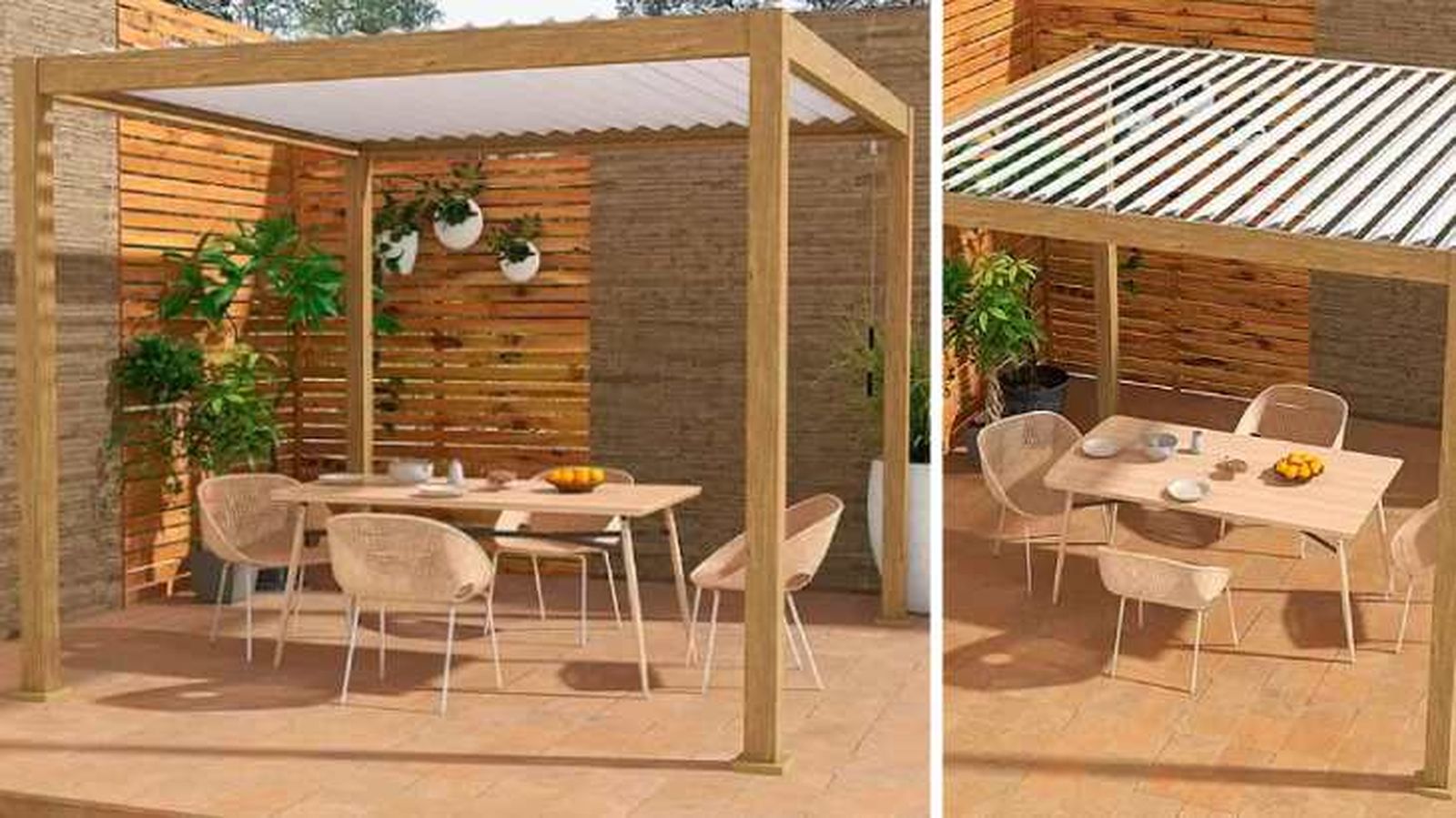 Pérgola bioclimática "Tenerife" Pérgola bioclimática "Tenerife"