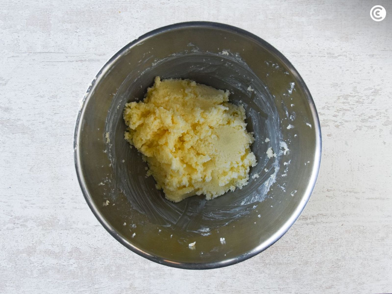 Mezcla de mantequilla con azúcar para bica gallega Mezcla de mantequilla con azúcar para bica gallega