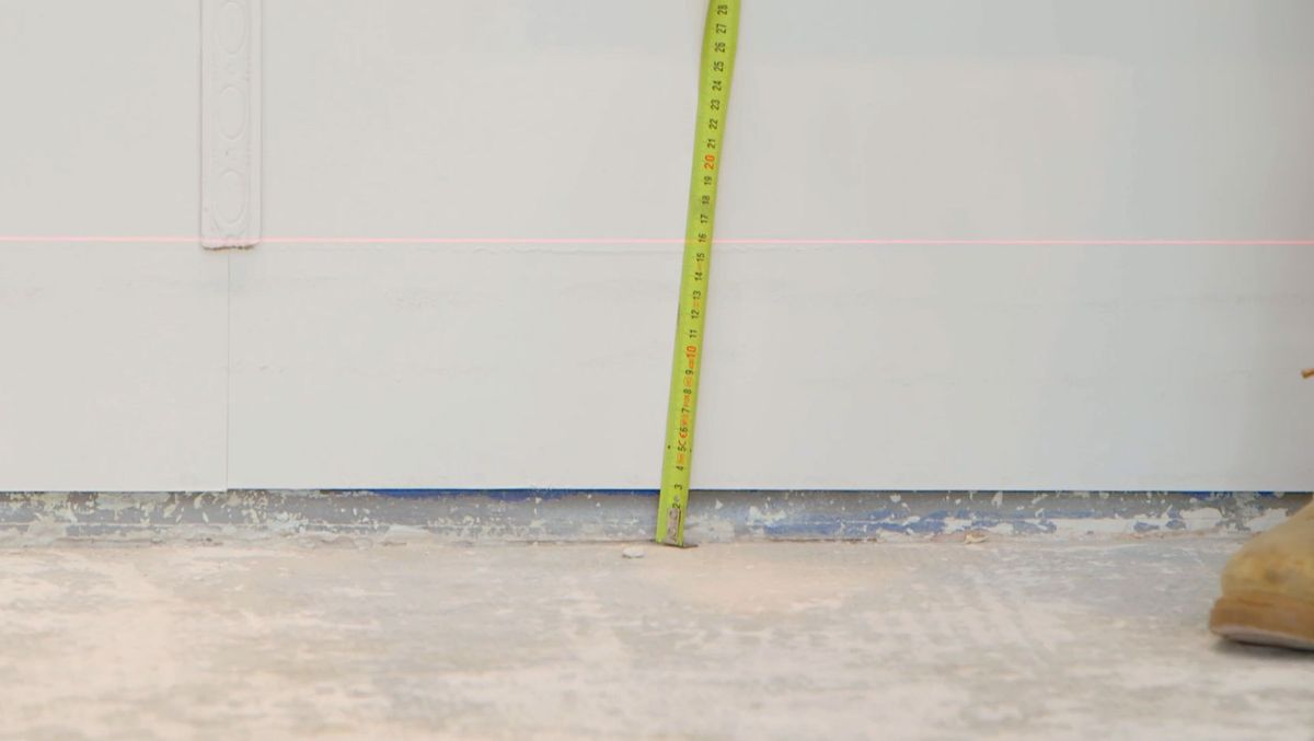 Como nivelar el suelo paso 1