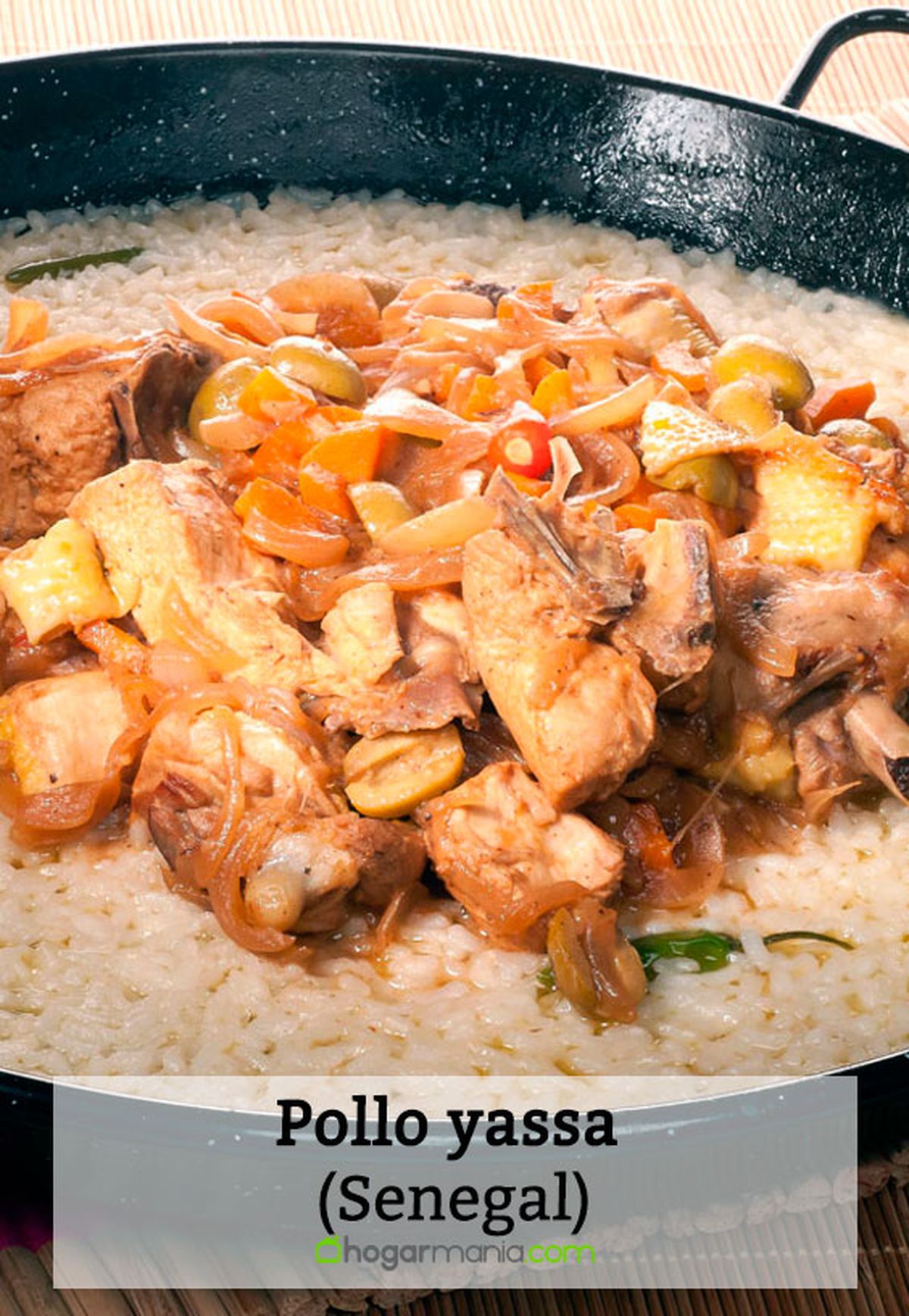 pollo yassa senegal pin