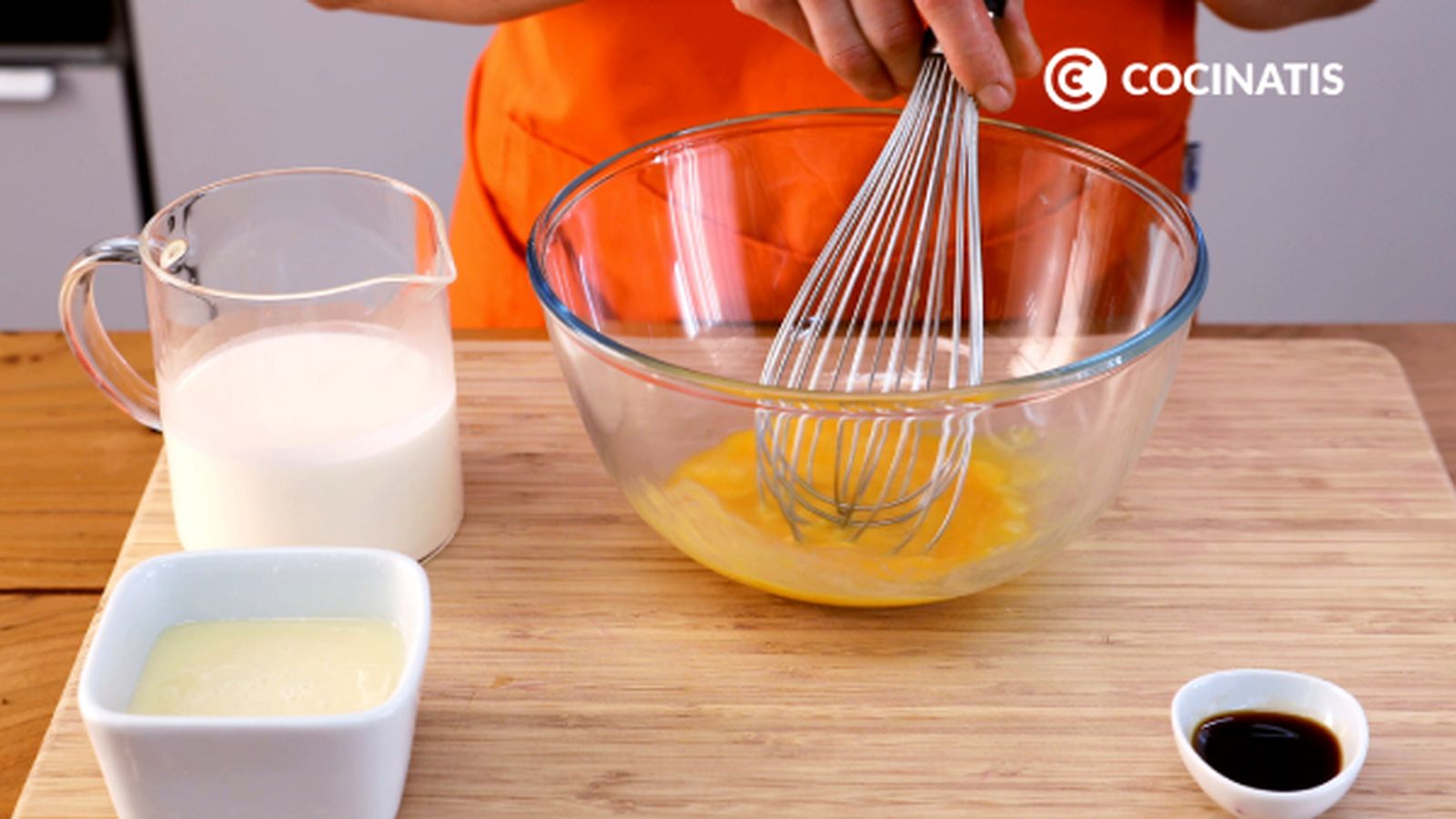 CTIS0490 receta flan de leche condensada paso 3 CTIS0490 receta flan de leche condensada paso 3