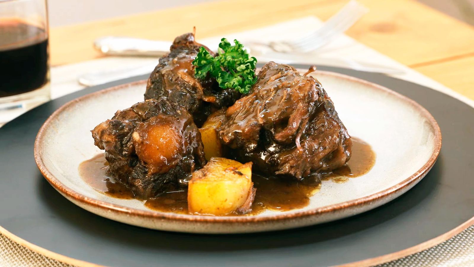 Receta de rabo de toro al vino tinto
