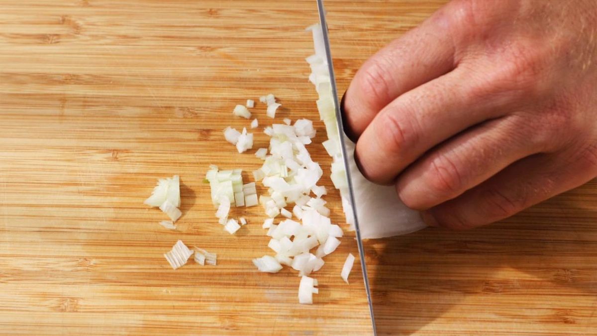 Empedrado de alubias y bacalao   Paso 2