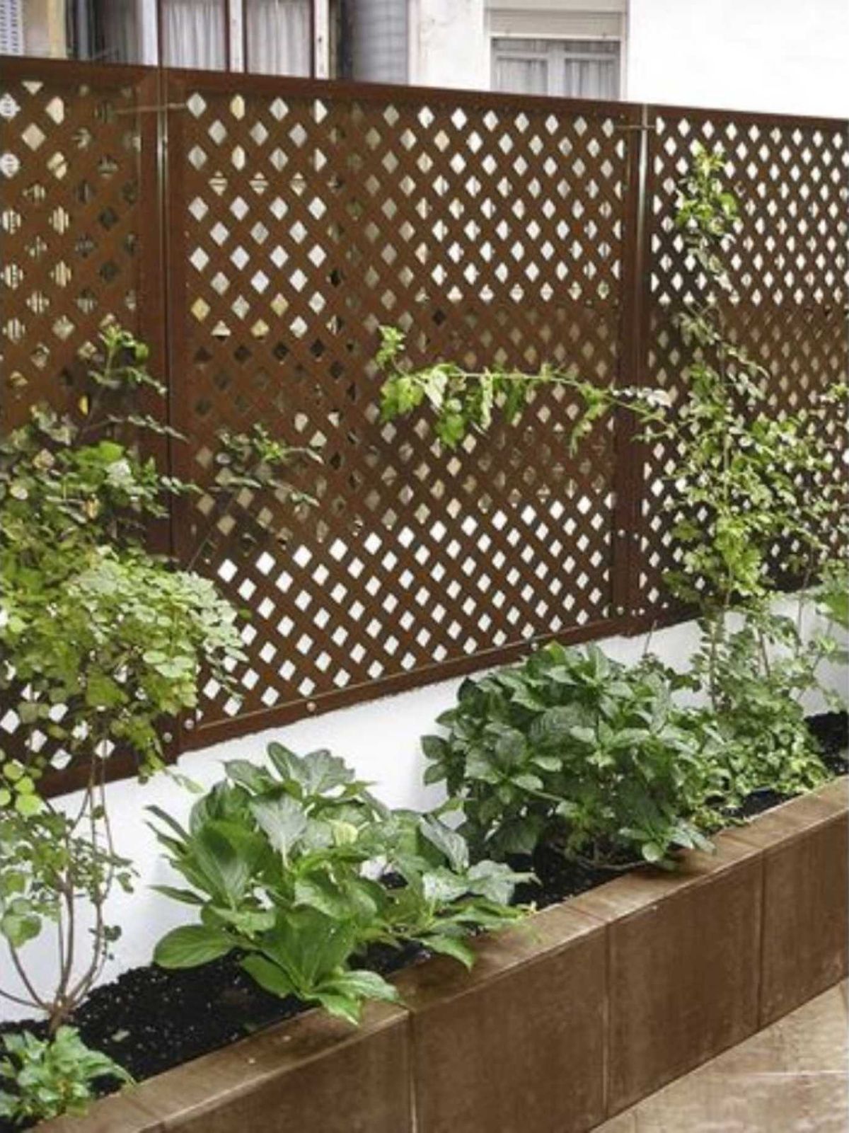 Panel de ocultación PRIVAT Marrón.