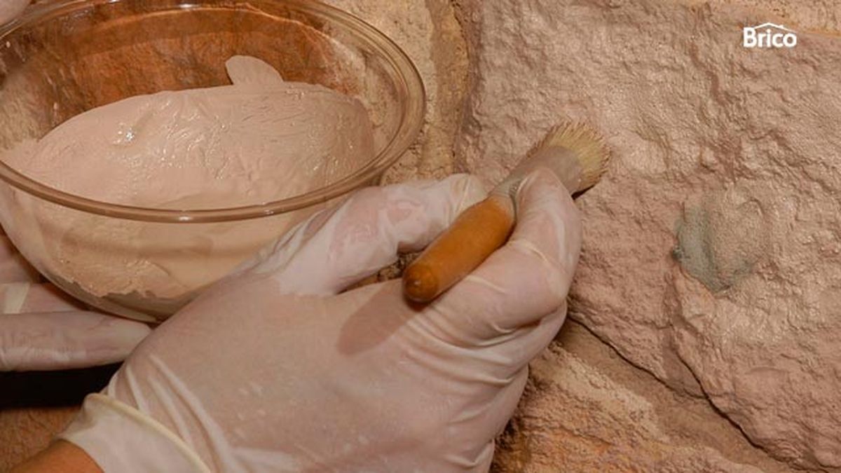 Restaurar falsa piedra paso 6