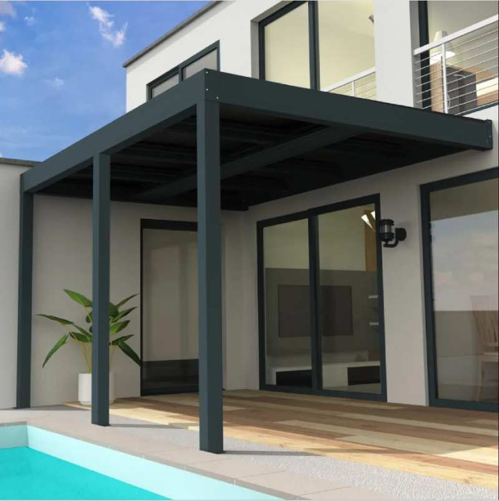 Pérgola solar Aiguablava Pérgola solar Aiguablava