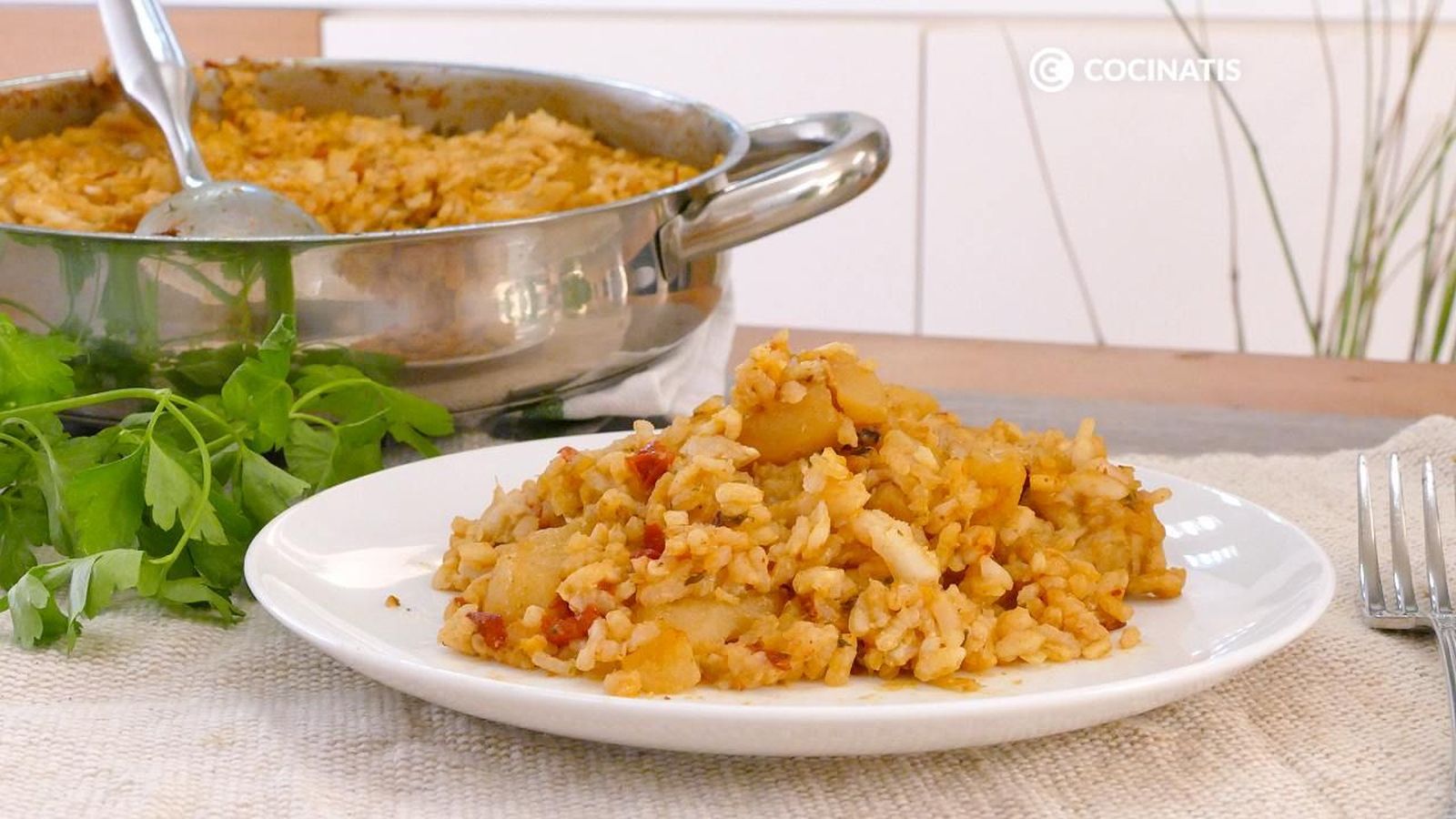 Receta de arroz con bacalao Receta de arroz con bacalao