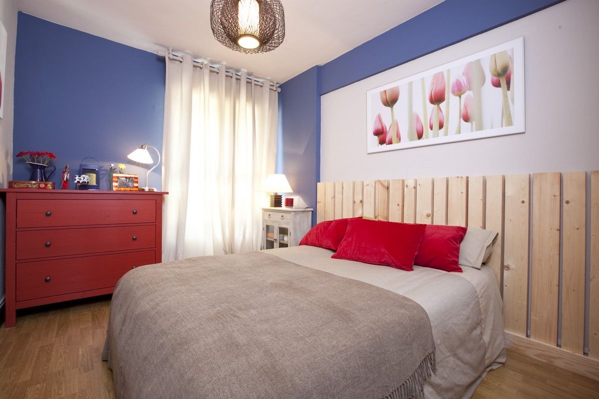 402 Dormitorio singular, fresco y primaveral