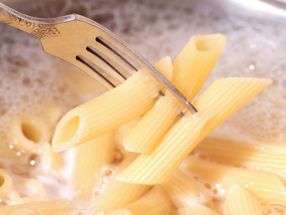 La pasta demasiado cocida pierde textura rápidamente