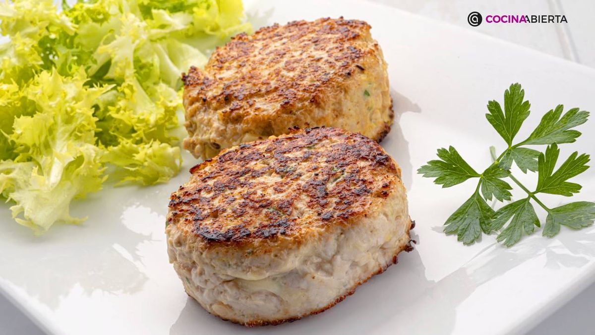 Hamburguesas de pavo y queso, receta de Karlos Arguiñano