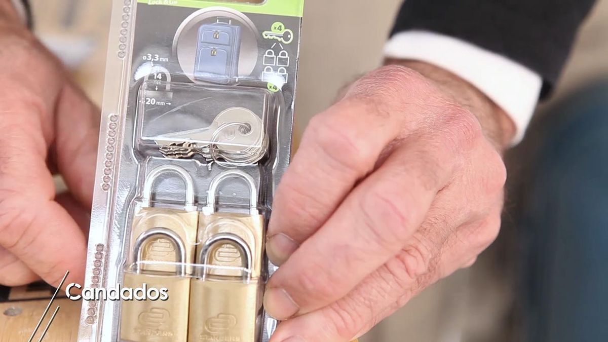 Diferentes tipos de candados paso 1