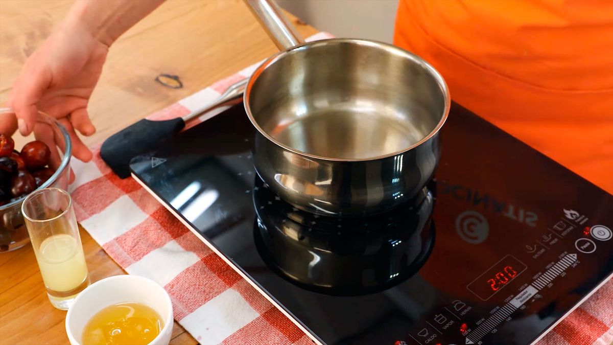 Receta de mermelada de cerezas   paso 2