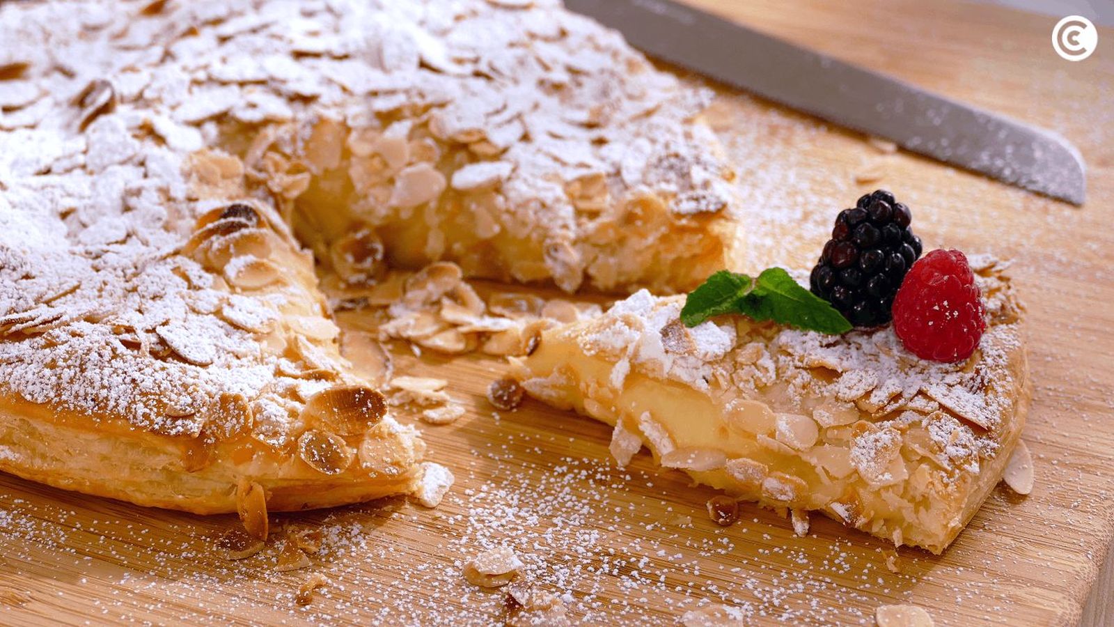 Postres con hojaldre