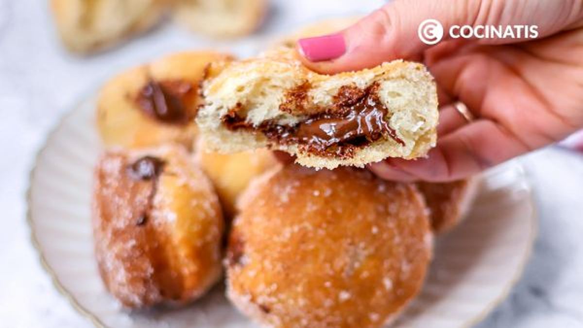 Berlinas de chocolate esponjosas / Fotos: Marina Curto