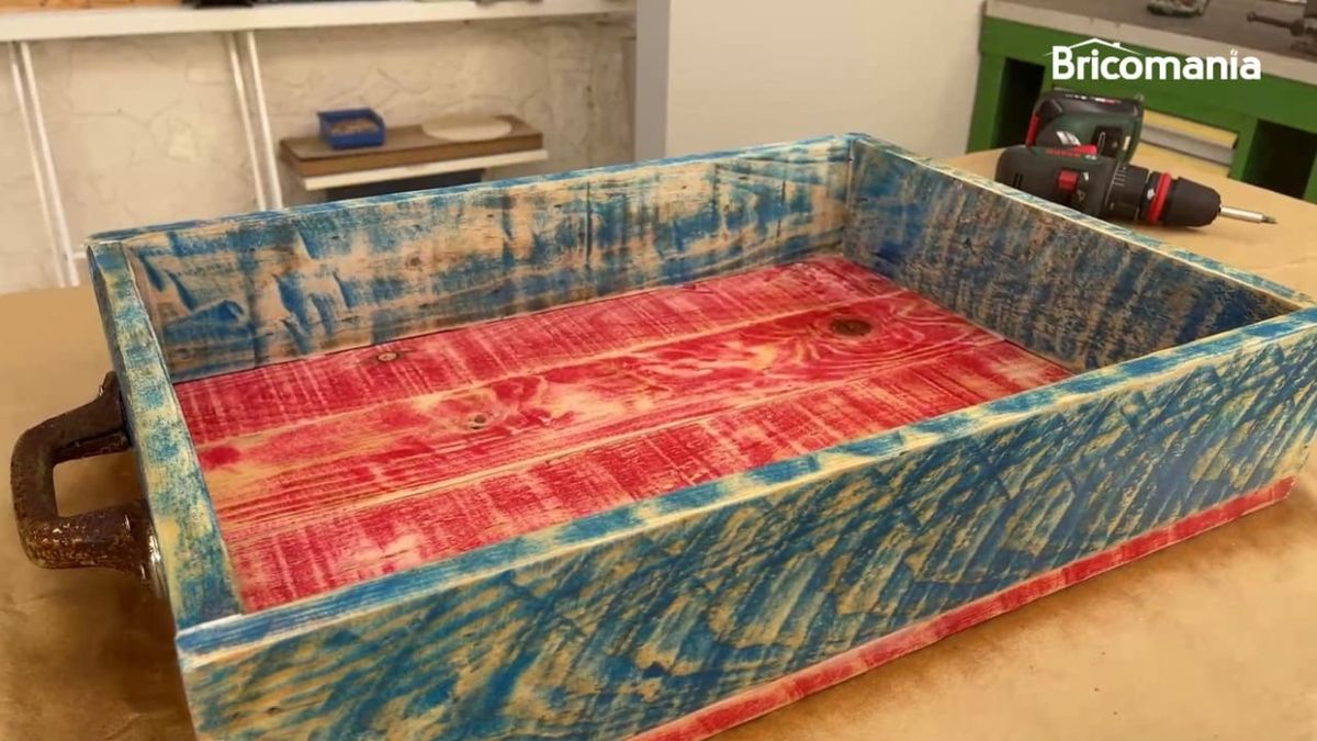Cómo hacer una bandeja de madera