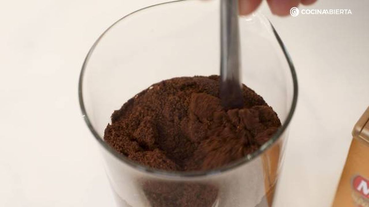 Marcilla cold brew paso 2