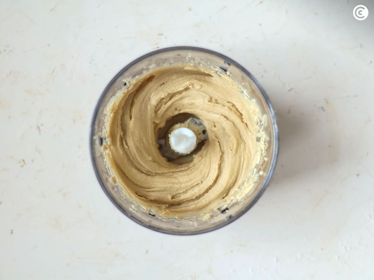 Crema de anacardos suave y cremosa