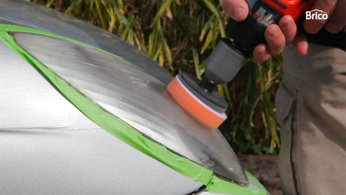 Kit de reparación de faros paso 5