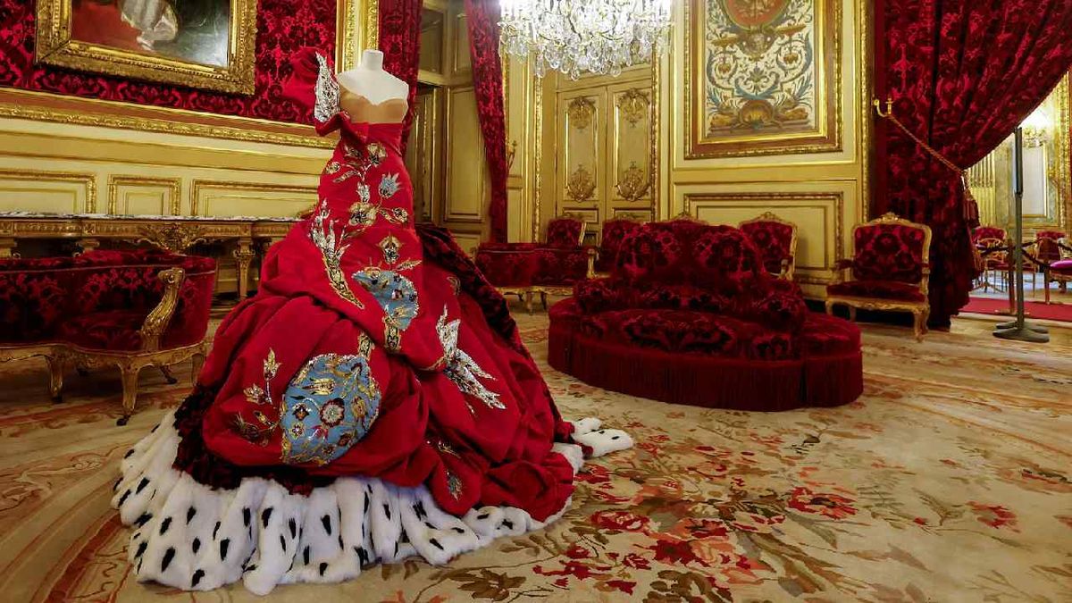 Diseño de John Galliano para la colección de Christian Dior de 2005