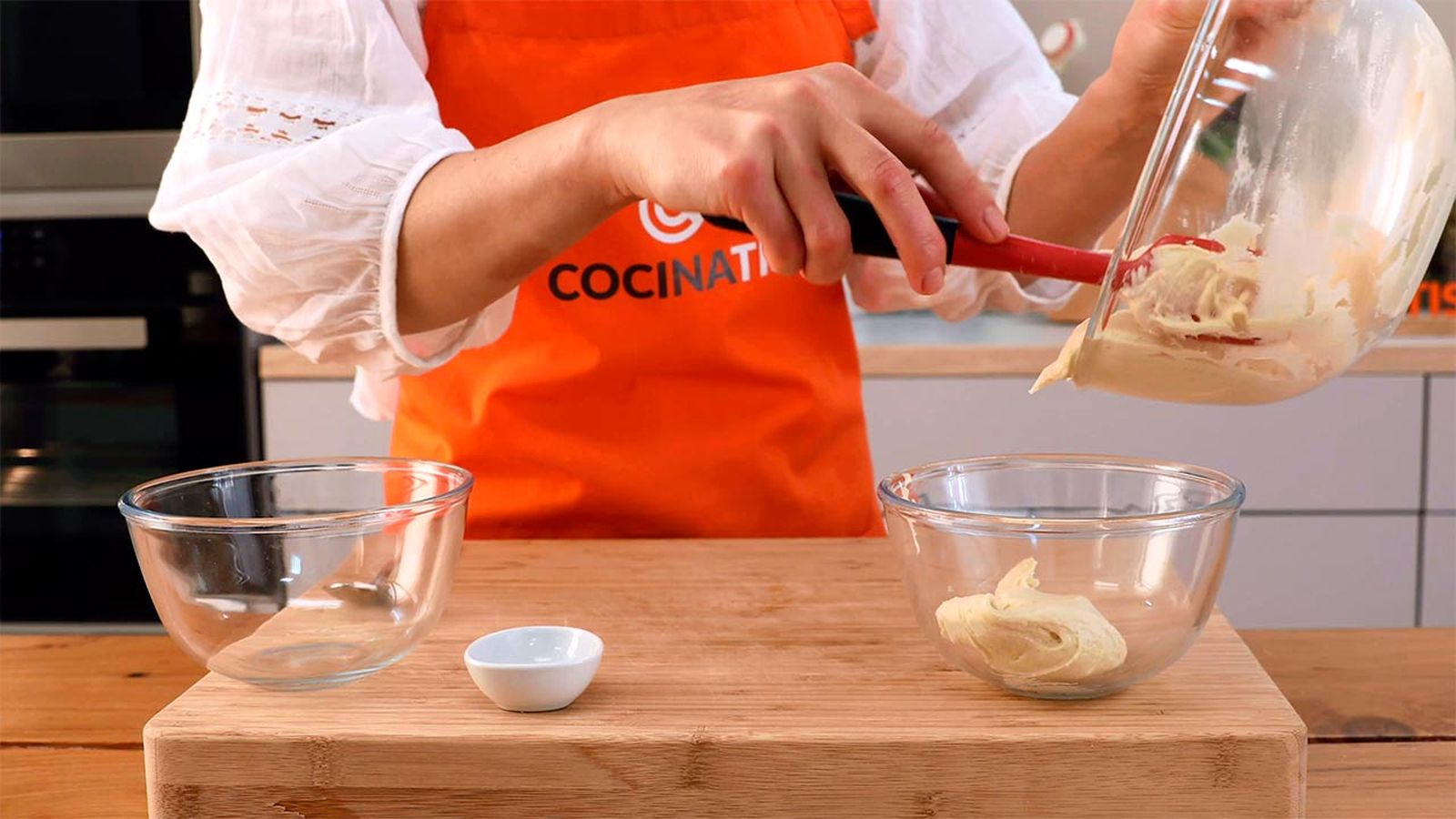 Receta de bastones de galleta para Navidad paso 3 Receta de bastones de galleta para Navidad paso 3