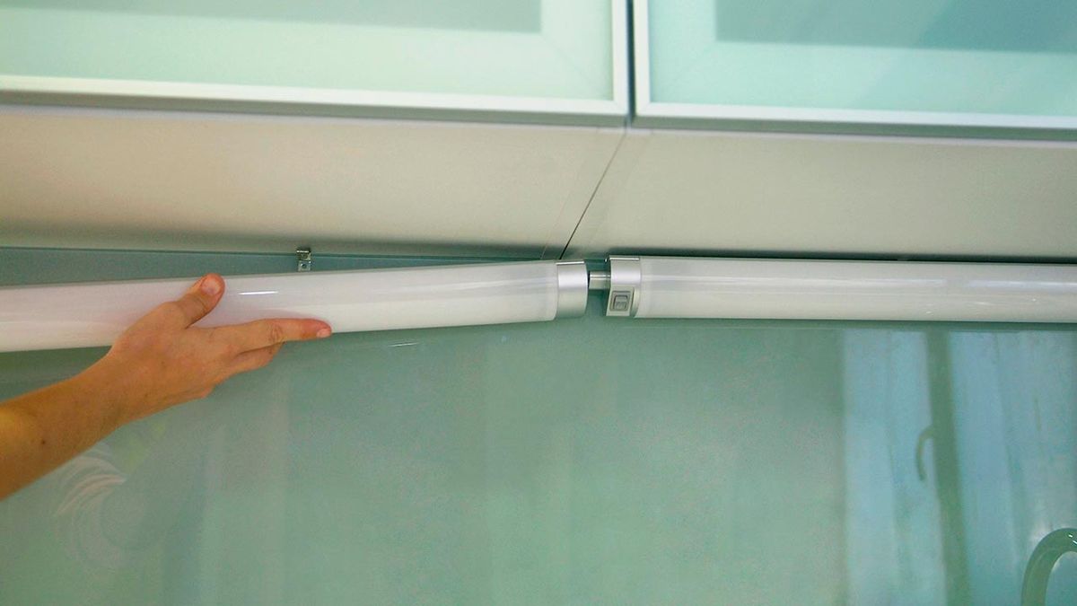 Iluminar encimera de cocina paso 7