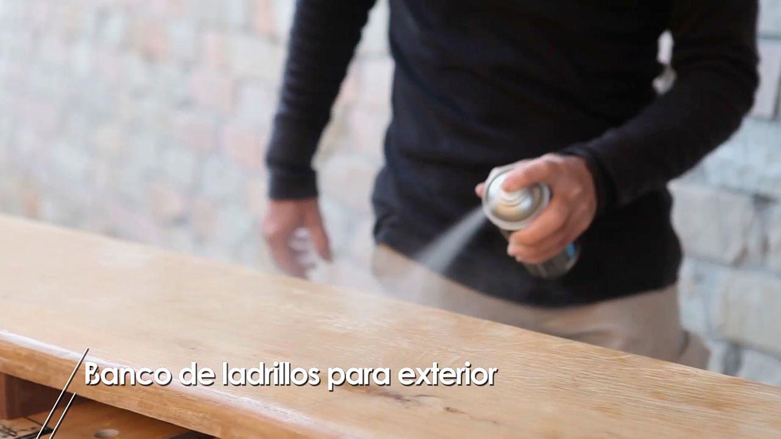 Como hacer un banco con ladrillos para el exterior paso 4 Como hacer un banco con ladrillos para el exterior paso 4