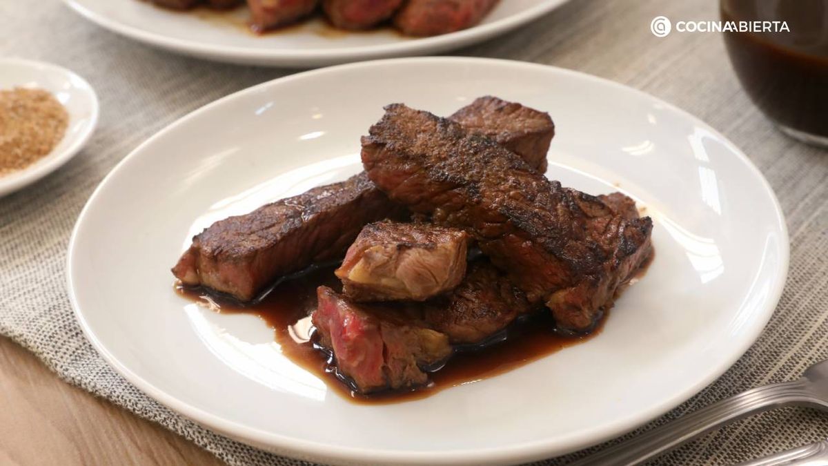 Lomo buey salsa cafe 3