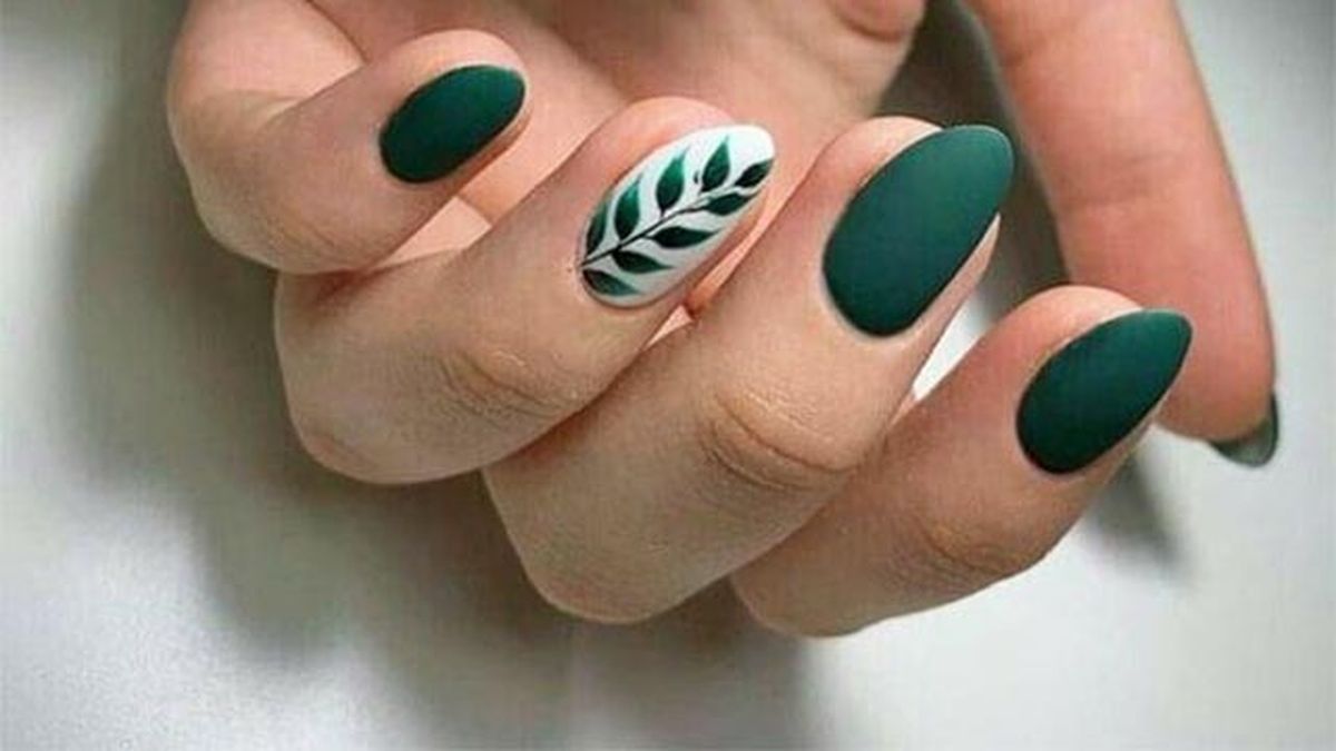unas verdes decoradas 4 manicuras que te inspiraran hojas