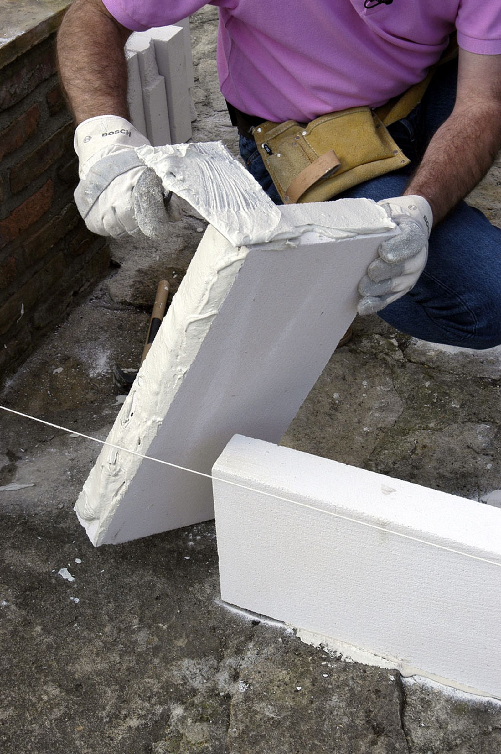 Jardinera pretil o imitación a ladrillo paso 8 Jardinera pretil o imitación a ladrillo paso 8