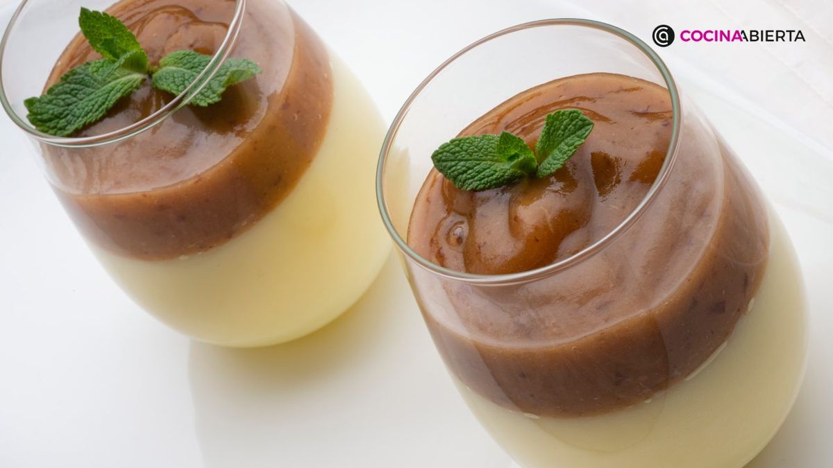 Copa de natillas y compota, el postre fácil de Karlos Arguiñano
