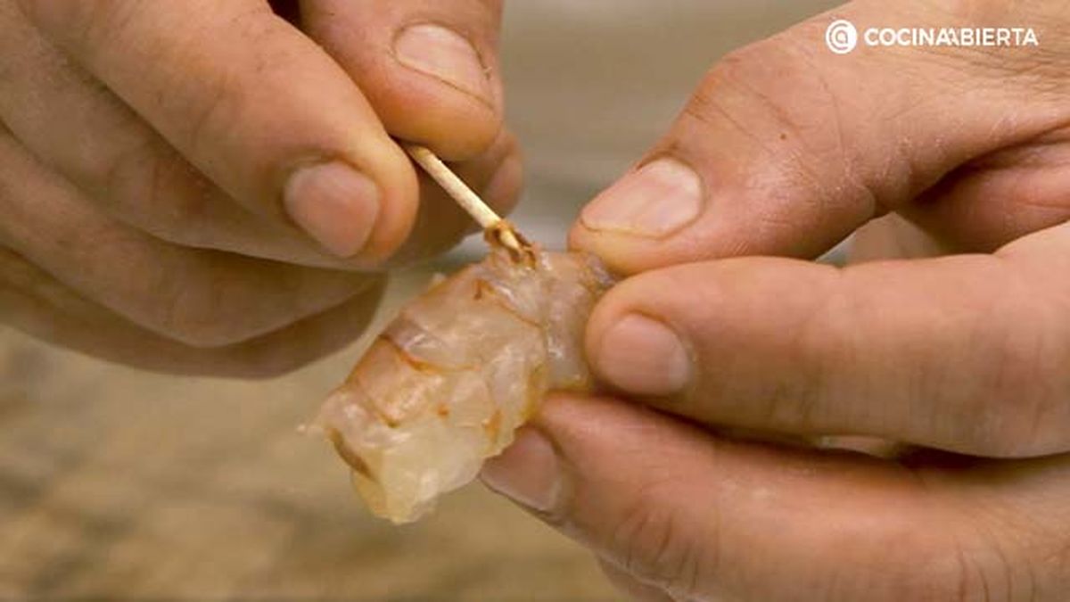 Como pelar gambas y langostinos 6