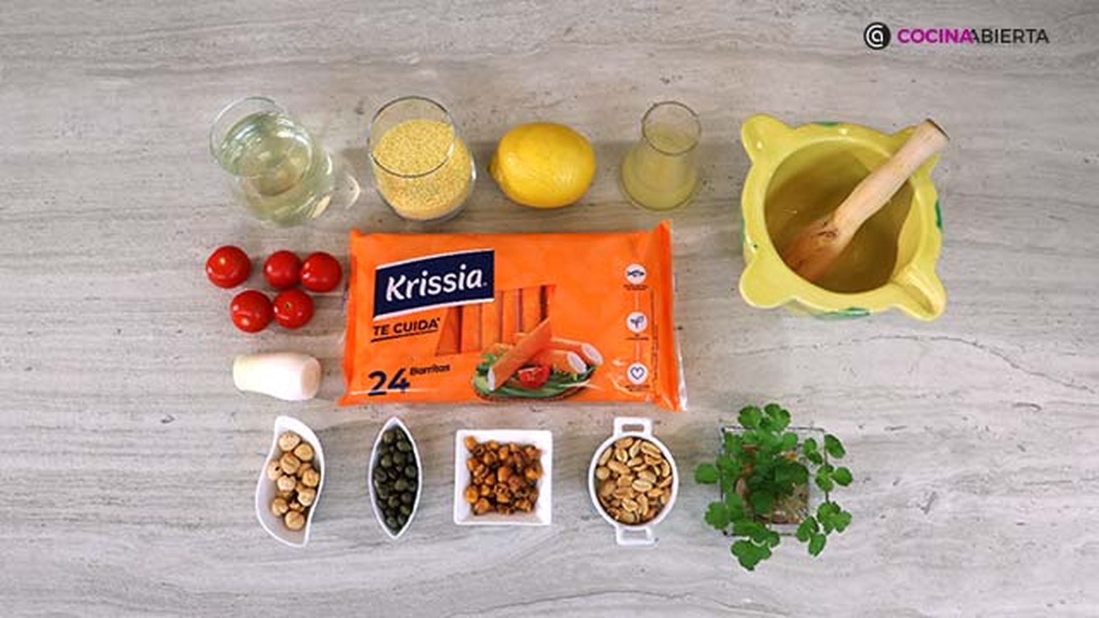 03 receta ensalada de cous cous con palitos de surimi ingredientes 03 receta ensalada de cous cous con palitos de surimi ingredientes