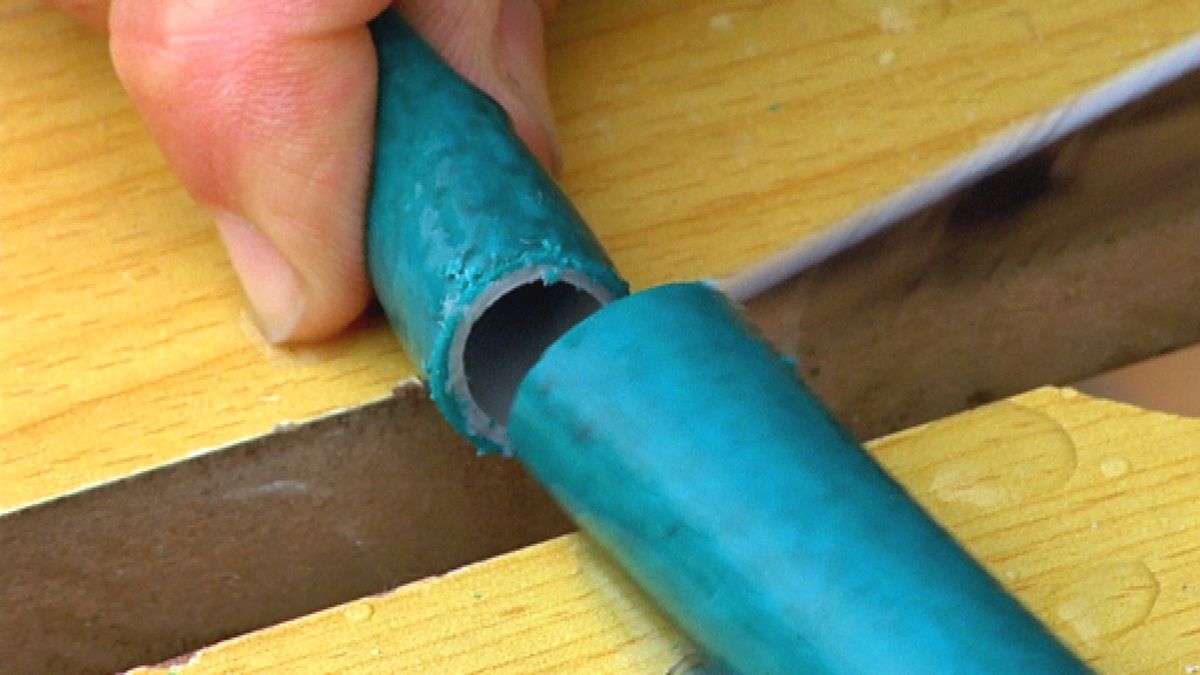 Reparación de manguera paso 1