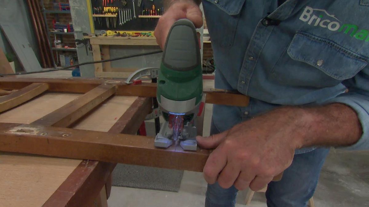 Como hacer una cama para perros de madera paso 6