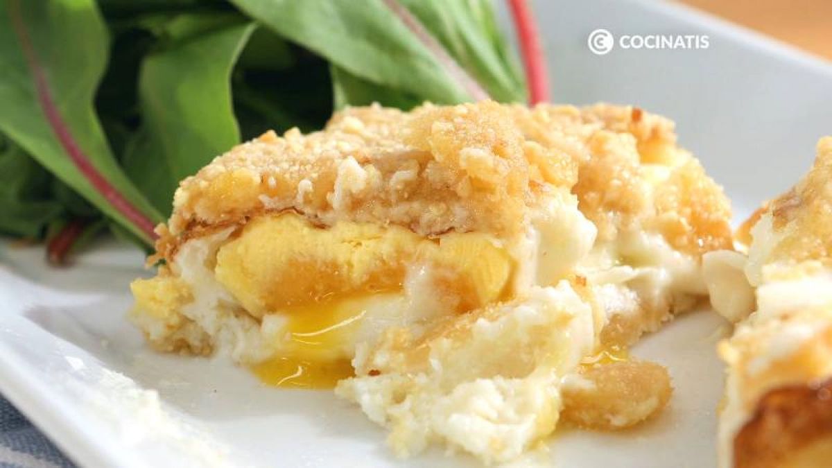 Sirve los huevos encapotados