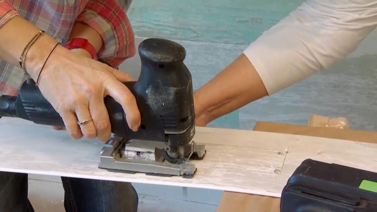 Decogarden 687 revestimiento pared PVC imitacion maderas vintage paso6