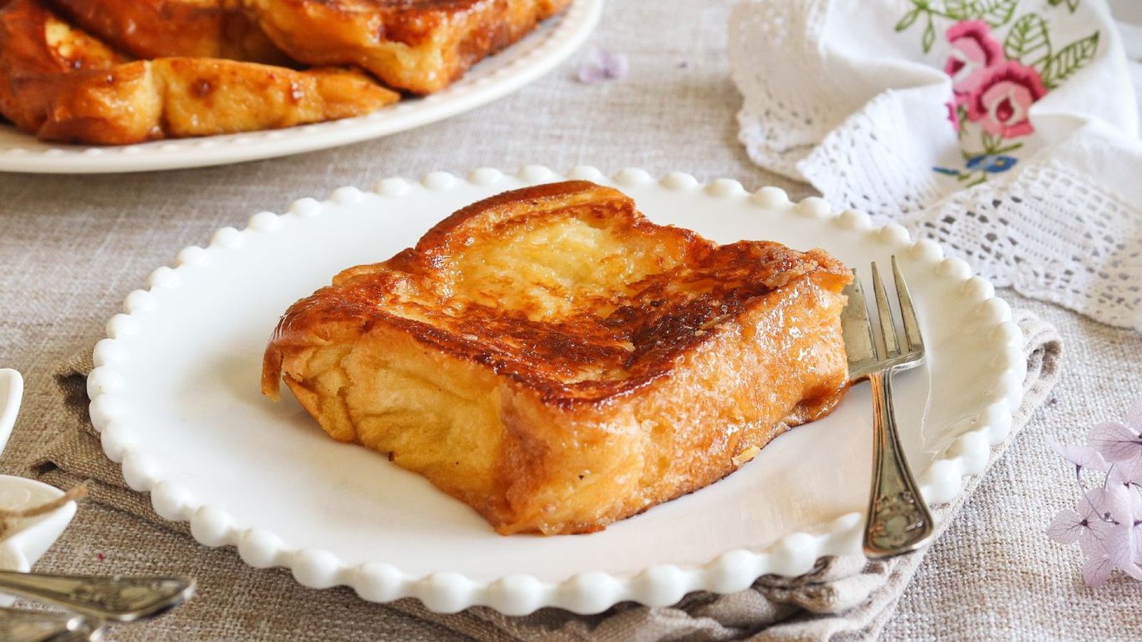 Torrijas con pan brioche