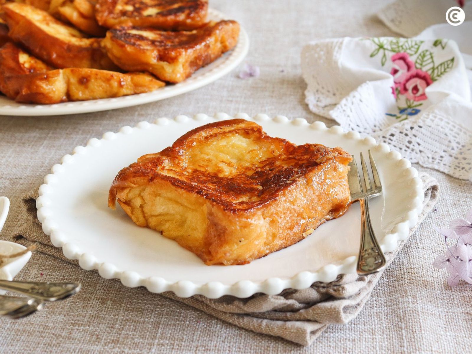 Torrijas con pan brioche