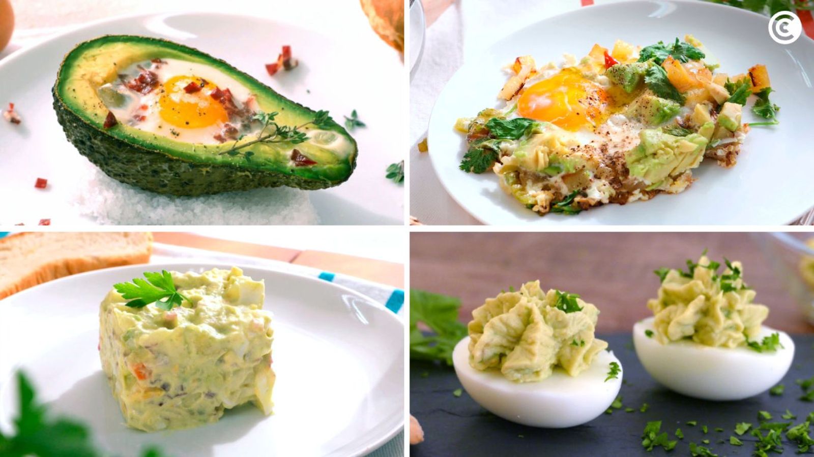 Recetas con aguacate y huevo Recetas con aguacate y huevo