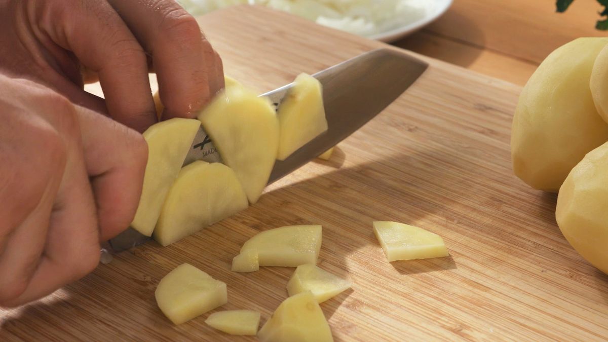 Tortilla de patata tradicional   Paso 2