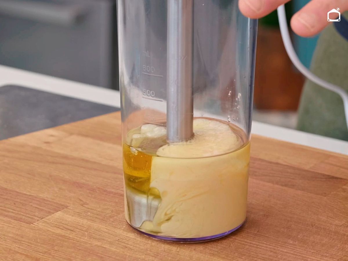 Hacer mayonesa sin que se corte