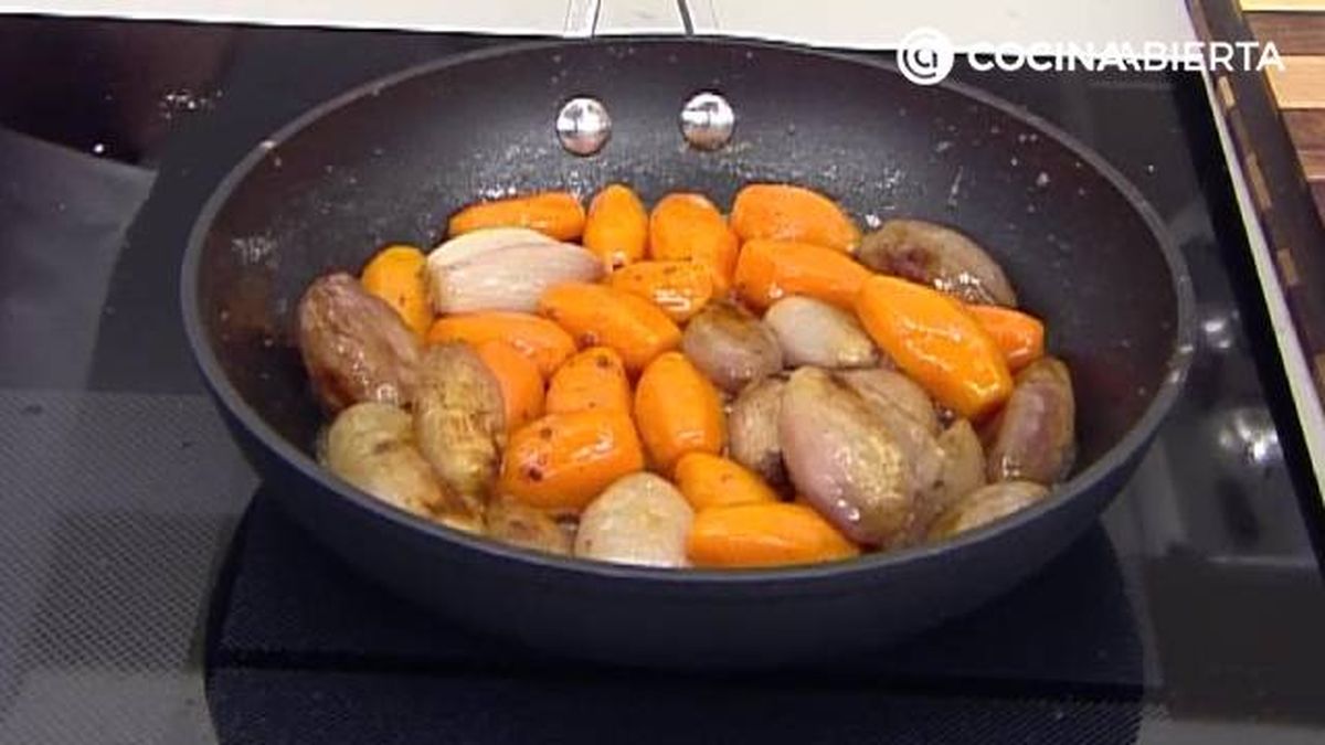 tornear zanahorias ejemplo