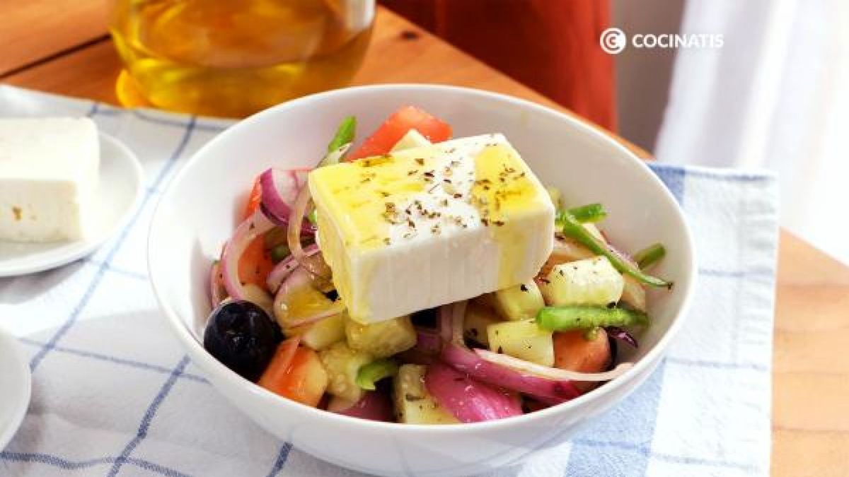 ensalada griega   Paso 6