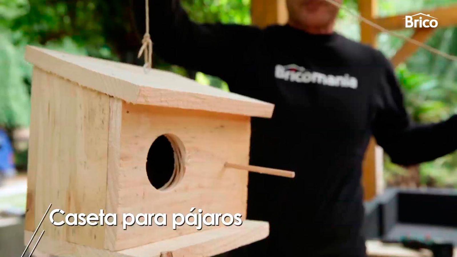 Cómo hacer una casita para pájaros paso 7 Cómo hacer una casita para pájaros paso 7