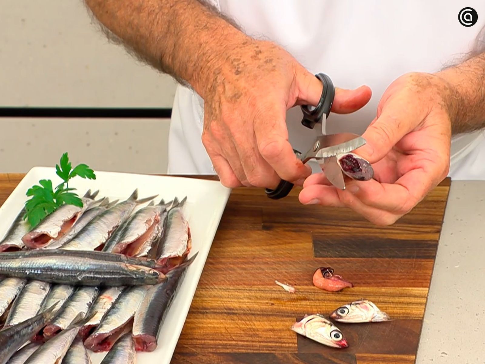 Cómo limpiar anchoas